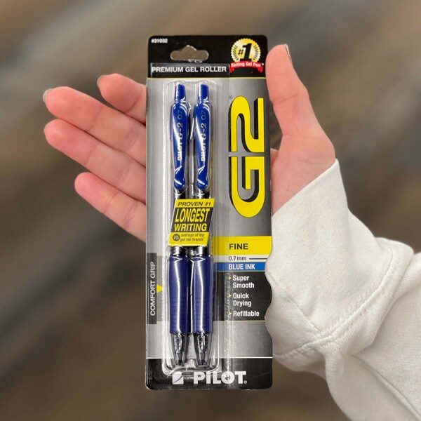 Pilot G2 Blue .7mm 2Pk